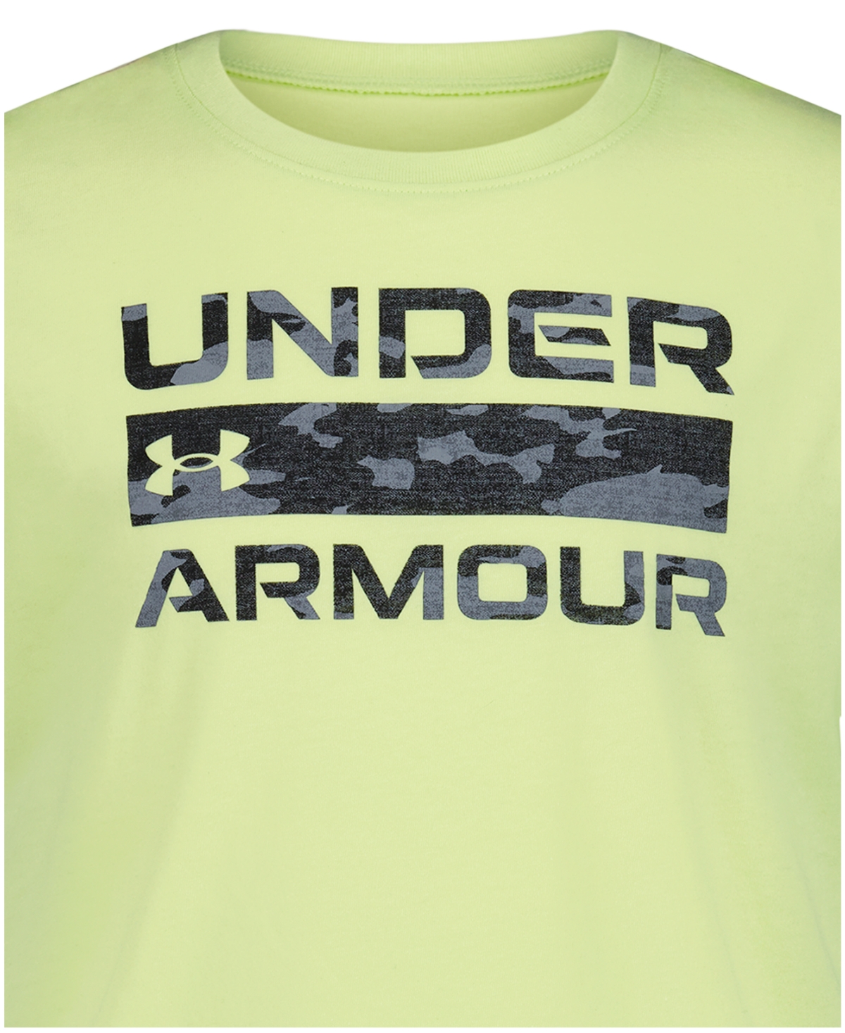 Under Armour Boys' 8-20 Stacked Logo Crewneck T-Shirt