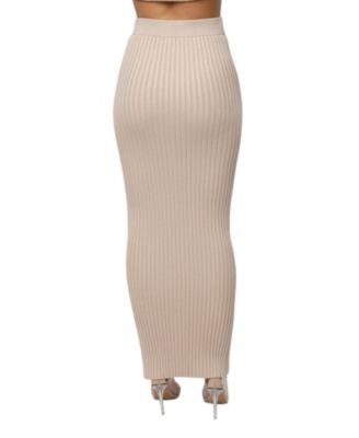 Women's Soft Reset Ribbed Skirt