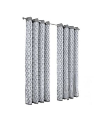 100% Polyester 190 GSM Justice Reversible Blackout Grommet Curtain Panel 54" x 90"