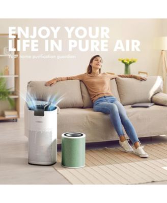Ture HEPA Air Purifier Filters for 7566–The Perfect Holiday Gift, High-Efficiency Activated Carbon Filter, Original Standard Version (2-Pack)