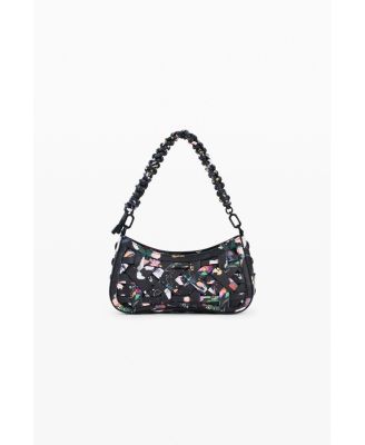 Women's Small braided collage bag