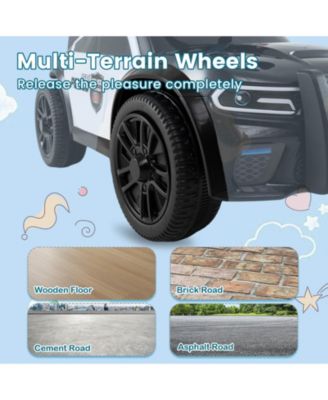 Toddler Sliding Car with Steering Wheel and Under-Seat Storage Push