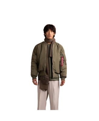Men's Reversible Quilted MA-1 Flight Jacket