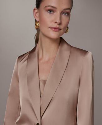 Petite Lapel Neck Jacket