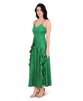 Women's V-Neck Long Dress