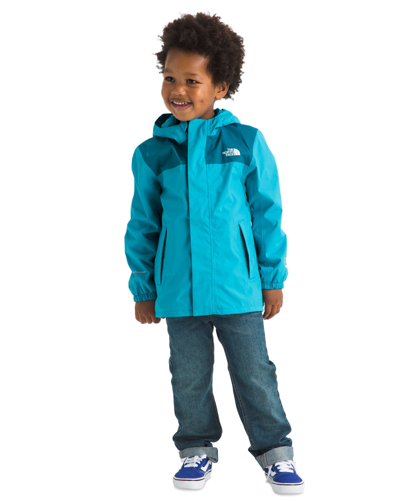 Детская куртка-дождевик The North Face Antora, 2T-7, цвет: Синий / Сумеречный синий — фото 3