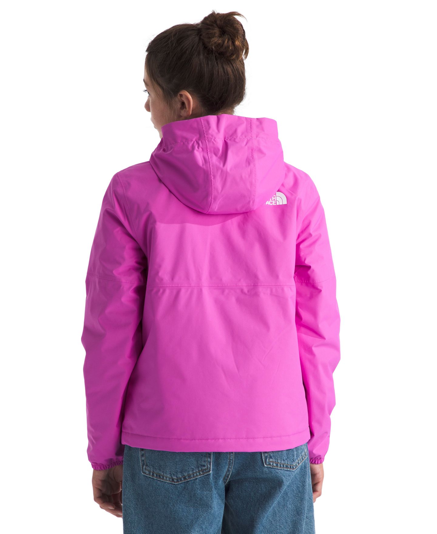 Детская утеплённая куртка-дождевик The North Face Antora на молнии, 6-16, цвет: Фиолетовый — фото 5