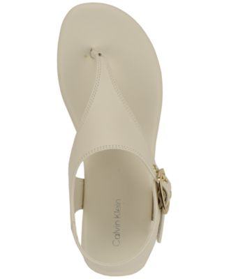 Women's Moraca Buckle T-Strap Flat Sandals