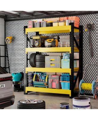 Metal Garage Shelving, Adjustable, Easy Assembly