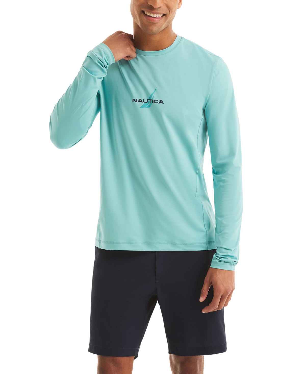 Nautica Men's Long-Sleeve Rash Guard