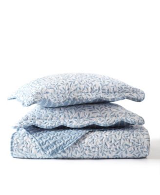 Darcy Print 3-Pc. Quilt Set, Full/Queen