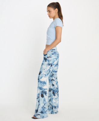 Women's Printed Flare Pants