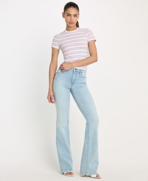 Женские джинсы Good American Classic Bootcut, цвет: Индиго