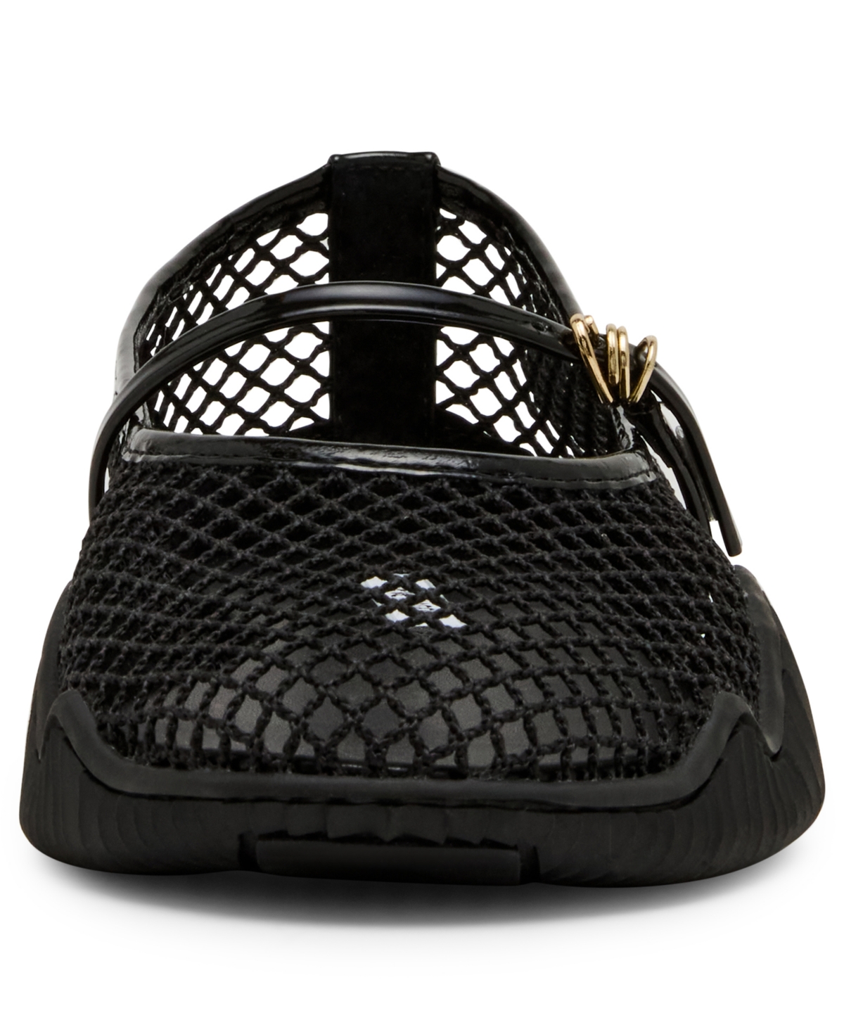 Steve Madden Women's Vickee Mesh Mary-Jane Sneakerina Flats