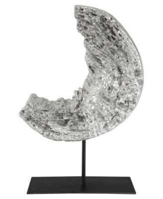 Cast Eroded Circle on Stand