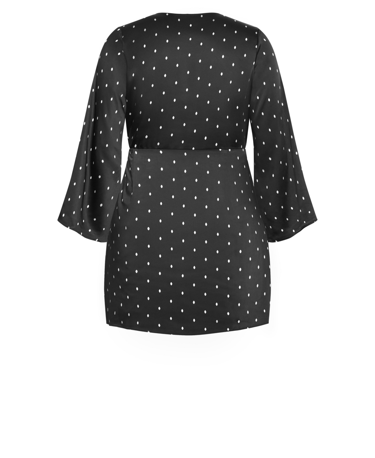 City Chic Women's Womens's Amira Spot Dress