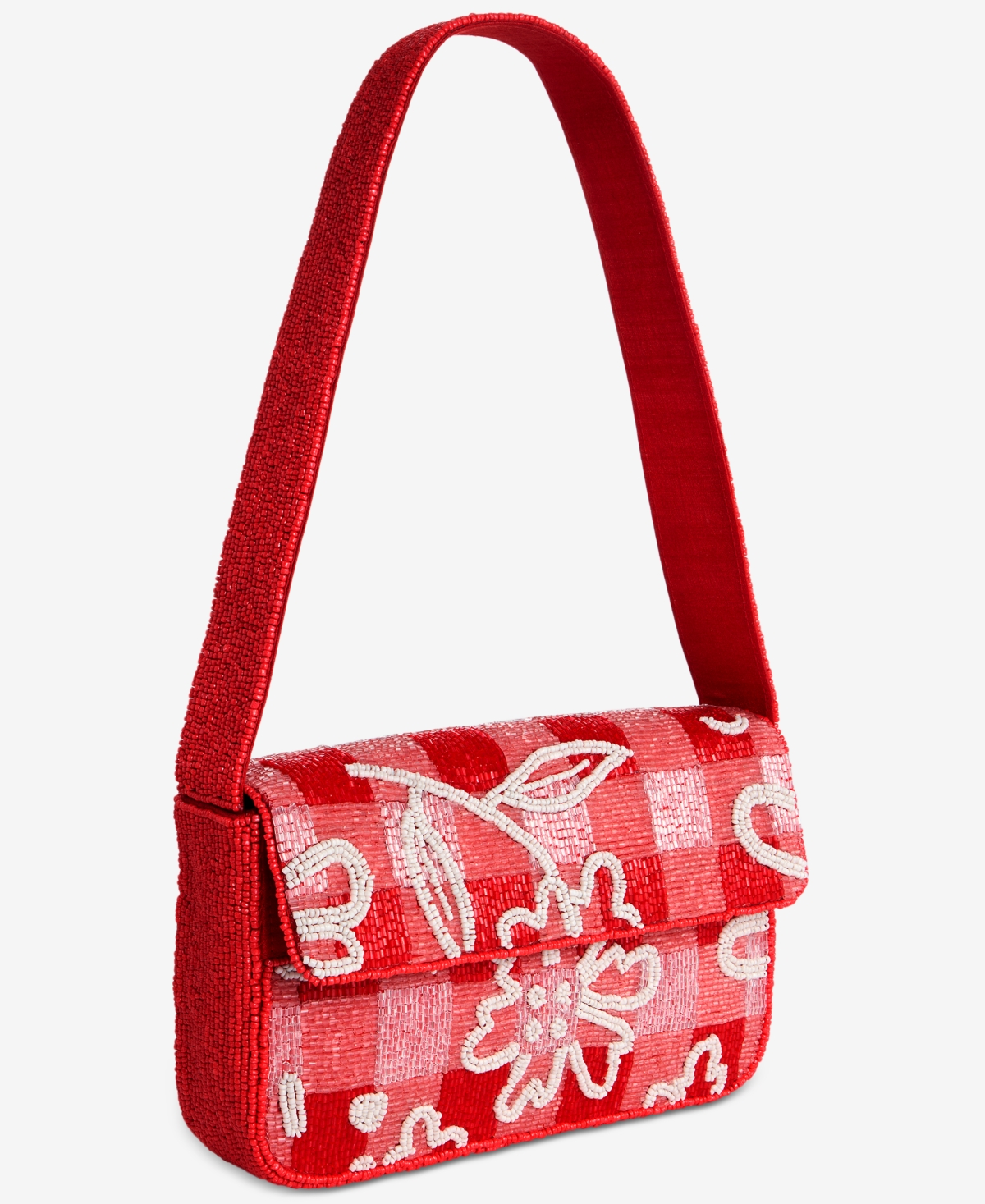 On 34th Hand Beaded Shoulder Bag