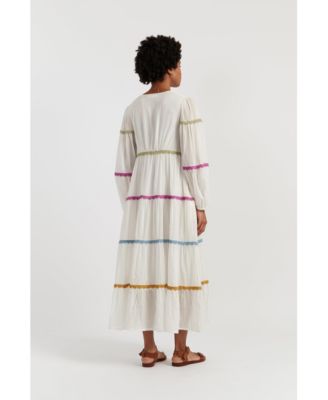 Women's Chinit & Parker Cotton Scallop Dress