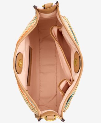 Classic Straw Dip Crossbody