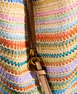 Classic Straw 4-Poster Tote