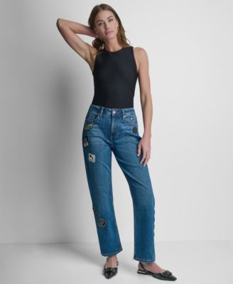 Women's 1989 Pins & Patches Straight Fit Pants