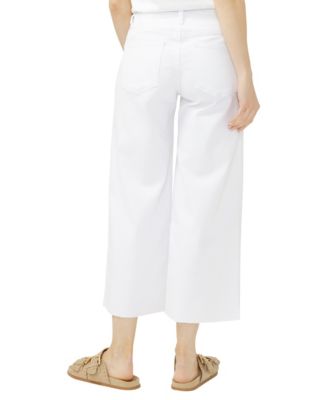 Women's Suki Mid-Rise Cropped Wide Leg Luxe Stretch Jeans