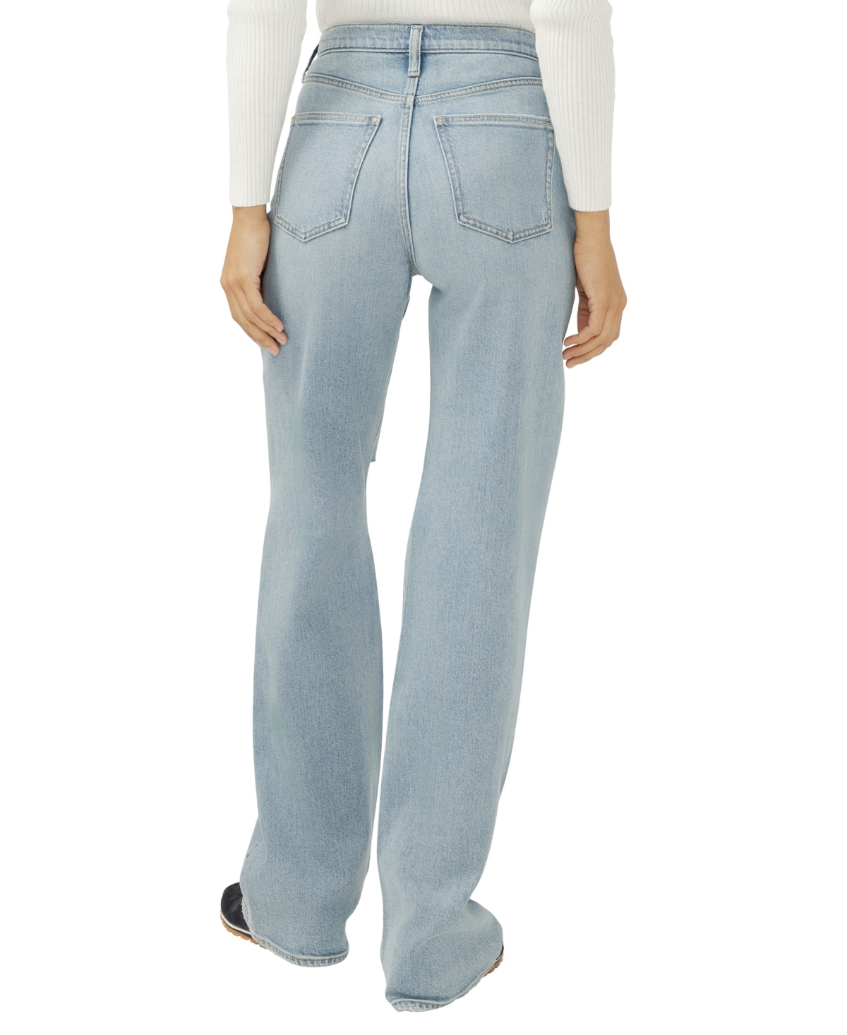 Silver Jeans Co. Women's Highly Desirable High Rise Trouser Leg