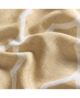 Medalia Geometric Window Curtain Panel