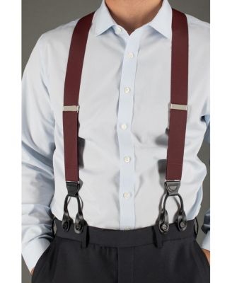 Men's Hudson Nylon Button End Suspenders