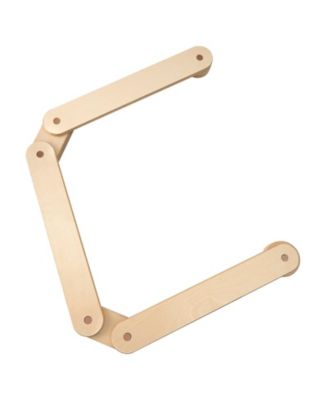 3-Piece Wooden Balance Beam Stepping Stones for Toddler Motor Skills Development