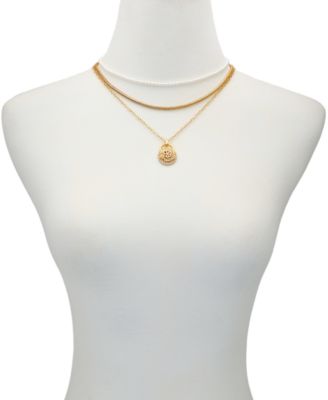 Multi-Layer Imitation Pearl Chain Necklace