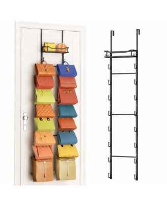 Over Door Purse Organizer - Multi-Functional, Space-Saving