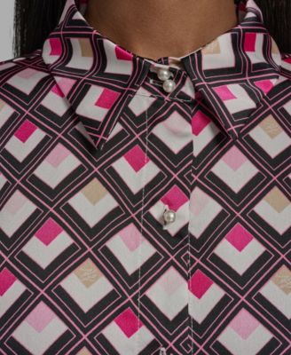 Women's Woven Collared Blouse