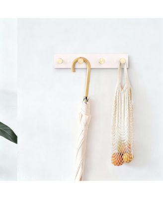 16" Aluminum Wall Hooks, Easy Install, Durable, Safe Design, Multi-Use