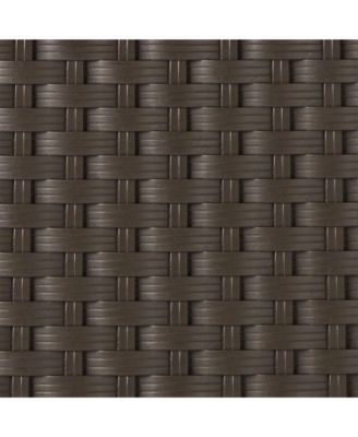 GHW1732 Trashcan Hideaway Outdoor 33 Gallon Garbage Waste Bin, Brown