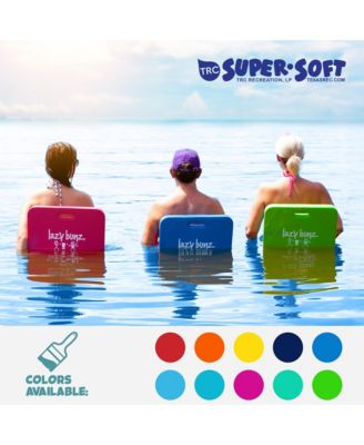 Lazy Bunz Foam Saddle Swimming Lounger Pool Float, Mint Green