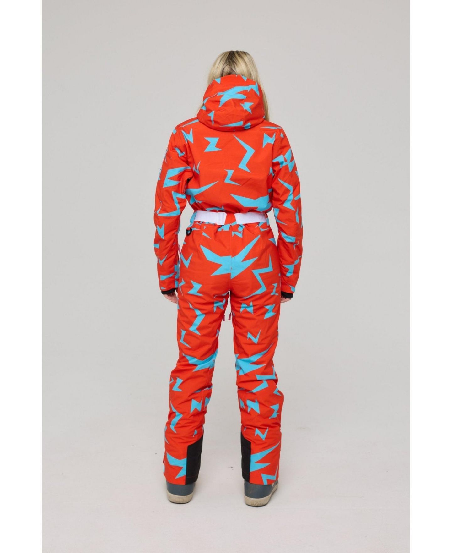 Женские комплекты OOSC Starman Ski Suit, цвет: Оранжевый / Синий — фото 4