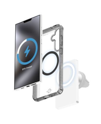 Hybrid_R Clear MagSafe Case for Samsung Galaxy S 2025 Small