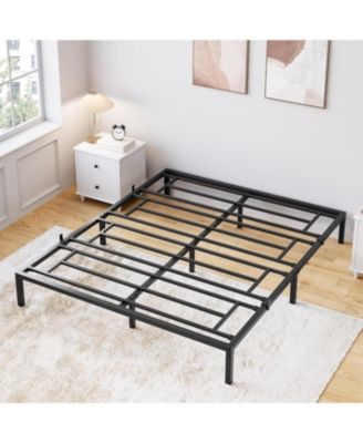 12 Inch Full Size Metal Bed Frame – Heavy Duty Platform Bed with Storage Space,Steel Support,No Box Spring Needed, Easy Assembly, Noise-Free