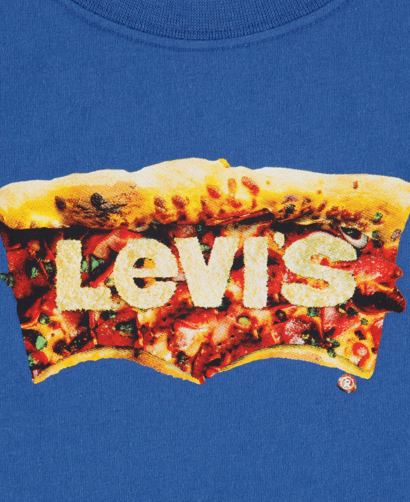 Футболка Levi's Crewneck Graphic T-Shirt для мальчиков, цвет: Синий — фото 3