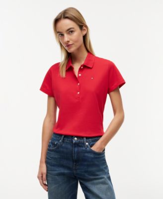 Women's Classic Pique Short-Sleeve Polo T-Shirt