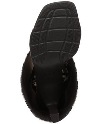 x June Ambrose Women's Nova-Shaft Strappy Sandals