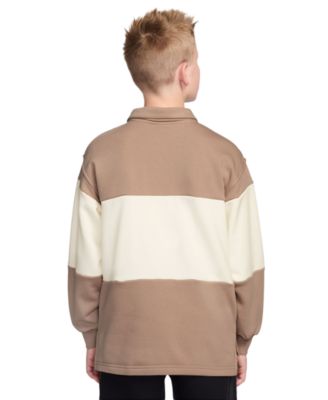 Boys' 4-20 Sportswear Club Rugby Striped Sweatshirt