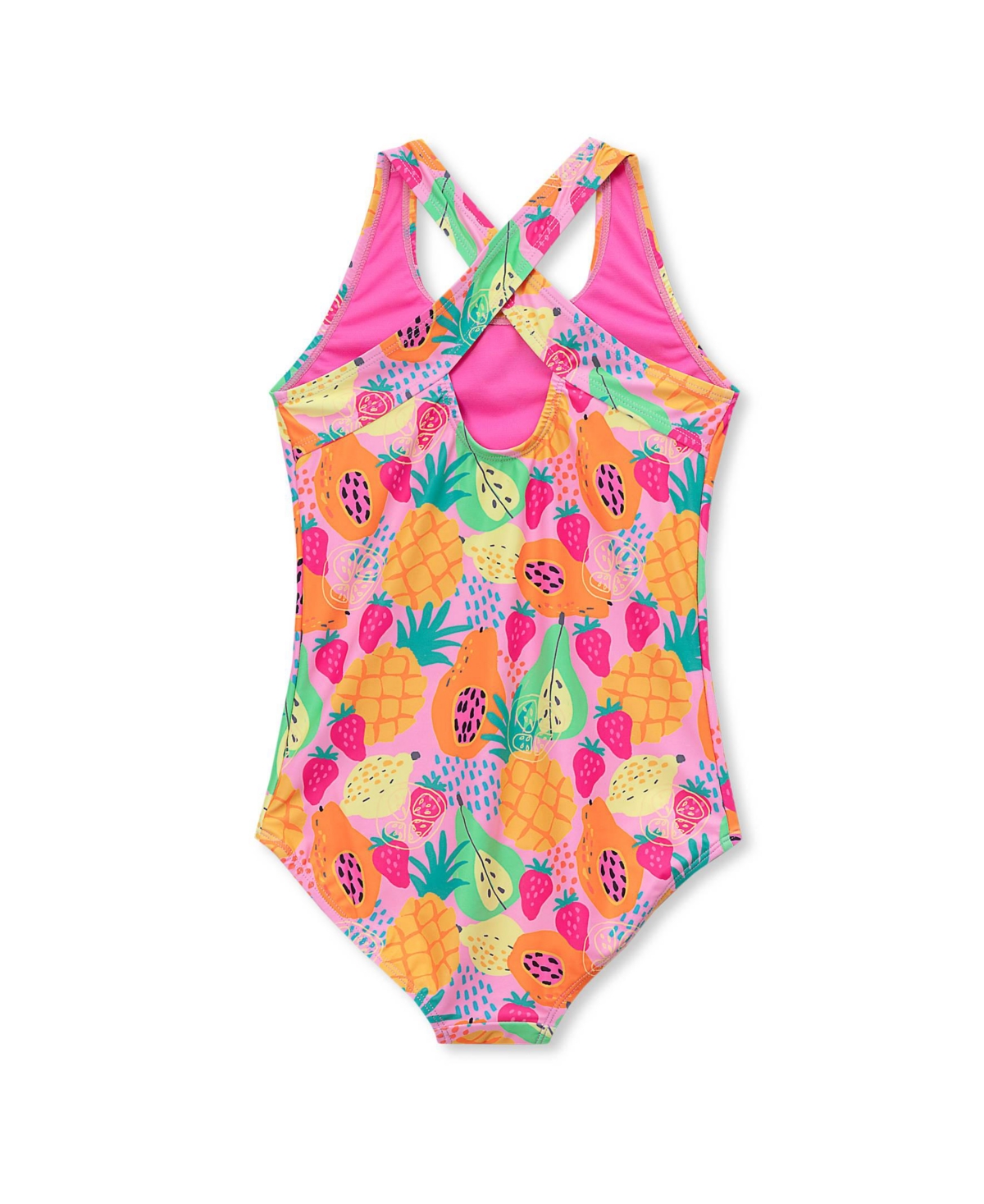Lands' End Girls Slim Chlorine Resistant One Piece Swimsuit
