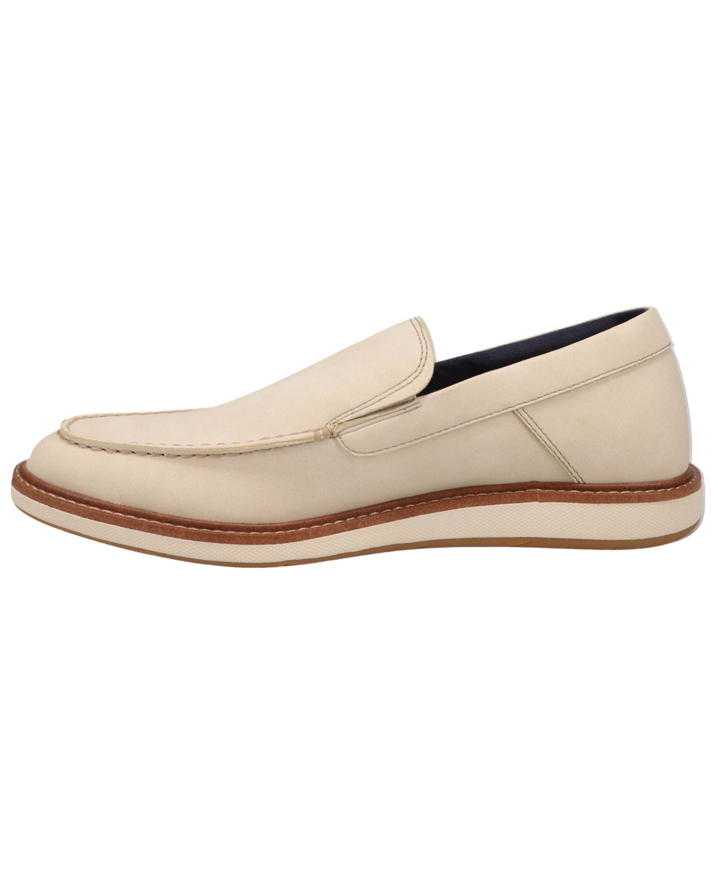 Мужские туфли Dockers Harmon Casual Crazy-Horse Slip-On, цвет: Молочный белый — фото 6