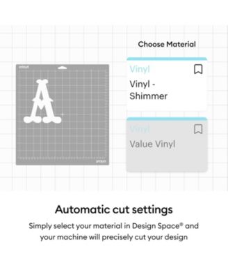 Shimmer Vinyl Party Sampler 10 Ct Permanent 12" x 12" Sheets