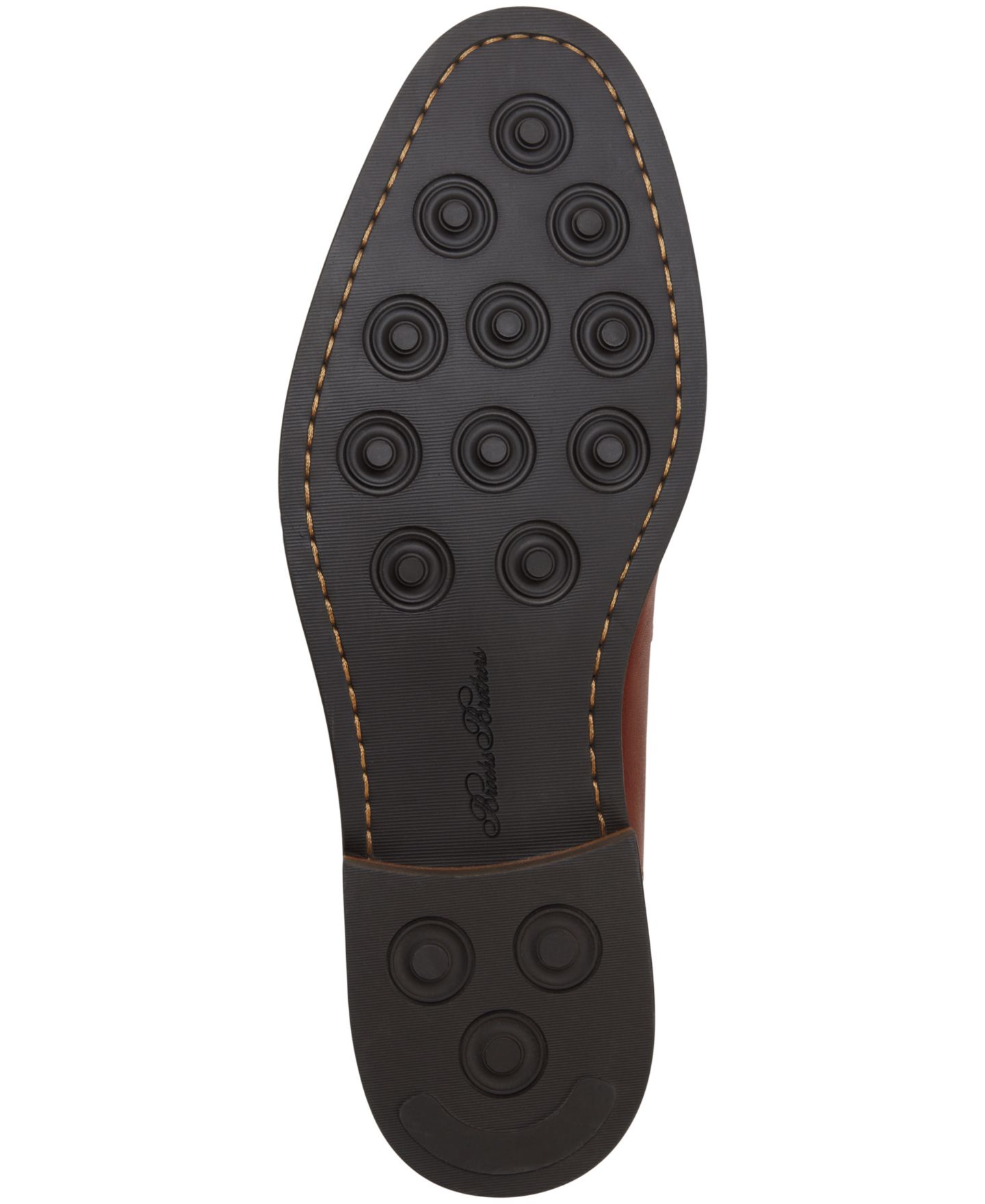 Мужские туфли Brooks Brothers Bellmore Slip-On, цвет: Коричневый — фото 5