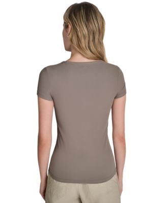 Women's Hudson Rib Crew Neck T-Shirt