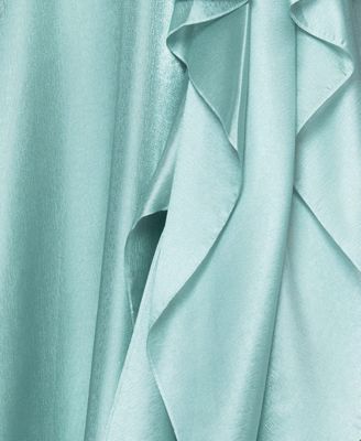 Petite Sleeveless Organza Ball Gown