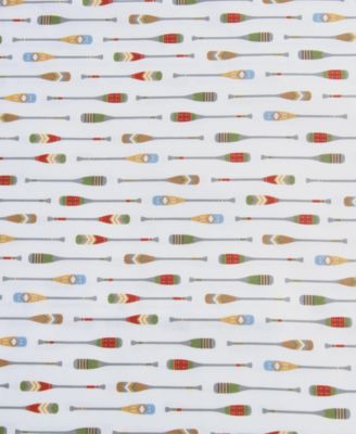 Canoe Lake Paddle Temperature Regulating Microfiber 4-Pc. Sheet Set, Twin